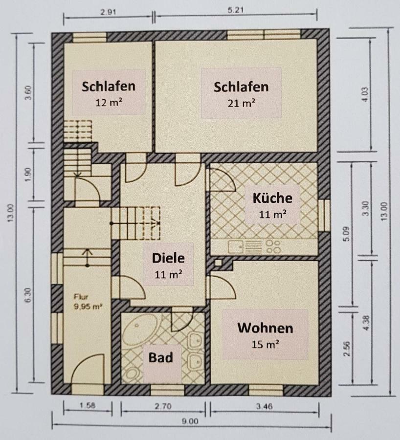 Ferienwohnung-Kormann 슈코파우 외부 사진